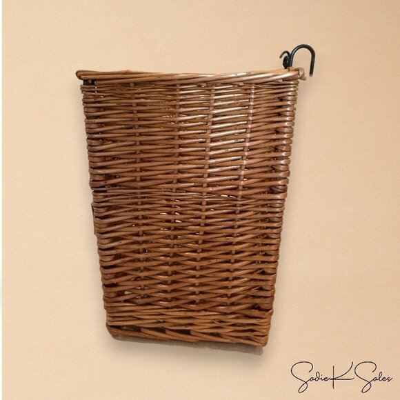Kate Spade New York x Target Woven Bicycle Basket Natural Willow - Spring 2025‎ - Picture 4 of 8